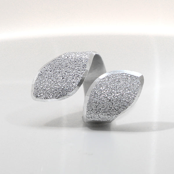 Anello In Alluminio Doppia Punta