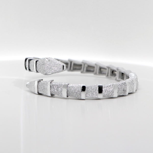 Bracciale Aperto Serpente
